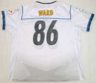 Steelers Super Bowl XLV Hines Ward Womens Jersey White  