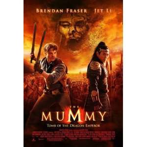  The Mummy Tomb Of The Dragon Emperor Original Movie Poster 