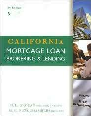 California Mortgage Loan Brokering and Lending, (0324379501), Donna L 