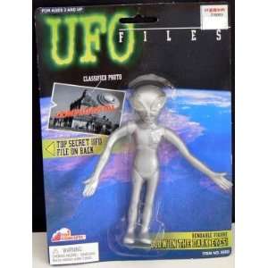  UFO Files   GREY ABDUCTOR figure 