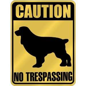  New  Caution  Boykin Spaniel   No Trespassing  Parking 