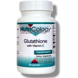  Nutricology, Glutathione with Vitamin C 60 Vegetarian 