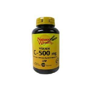Vitamin C 500 Mg Dietary Supplement Tablets, By Natural Wealth   250 