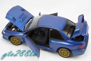 AUTOart 118 scale Subaru Impreza 22B STi 1998 (Metallic Blue) MEGA 