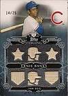 ERNIE BANKS 2010 TOPPS COOPERSTOWN COLLECTION CARD TR25  