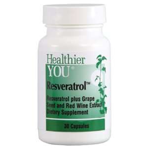  Resveratrol, the Red Wine Antioxidant Extract, 30 Capsules 