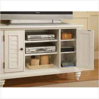 Home Styles Bermuda 44 TV Stand in White 88 5543 09 095385817114 