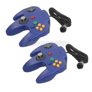 X2 GAME CONTROLLER BLUE FOR SUPER NINTENDO 64 N64 NEW  