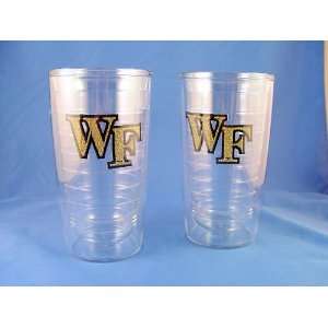 Tervis Tumbler Wake Forest   Set of 2   16oz Insulated Tumblers 