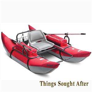Skagit 8 Foot Pontoon Boat for Fly Fishing Fish   Red  