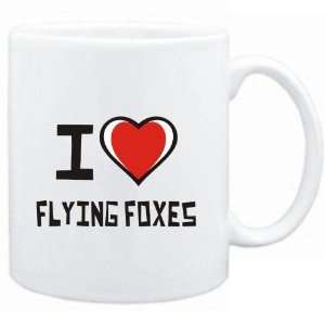    Mug White I love Flying Foxes  Animals