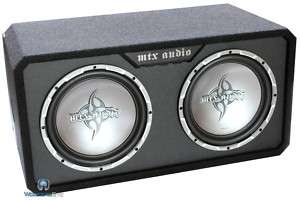 TR4512X2D MTX DUAL 12 SUBS 1000W SUBWOOFER SPEAKERS PORTED BASS 
