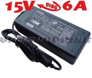 90W 15V 6A Power Charger AC Adapter F Toshiba PA2521U 1ACA PA2521U 