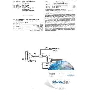  NEW Patent CD for Abstract 