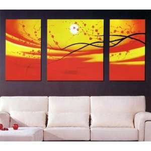 Modern Abstract Art Oil Painting Stretched Ready to Hang 
