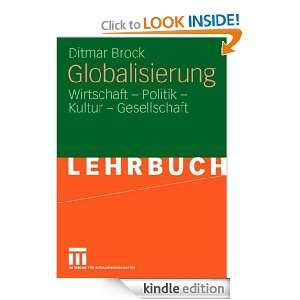 Globalisierung Wirtschaft   Politik   Kultur   Gesellschaft (German 