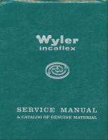 Wyler Incaflex Service Manual PDF on CD or DL  