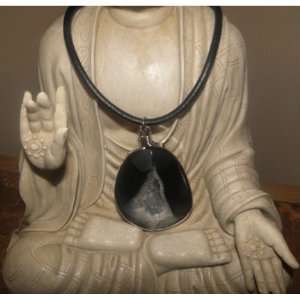 negra exótica, hecho a mano, Piedra de Buda, armonia, paz abundancia 