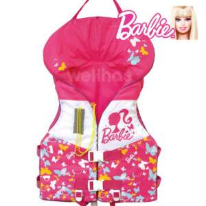 Barbie Kids Life Jacket Vest Girl Child Swim 30~120LBS  