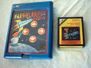 ATARI 2600 Official System Kids Controller + Alpha Beam With Ernie 