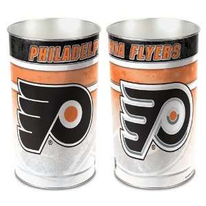   Philadelphia Flyers Waste Paper Trash Can   Trash Cans