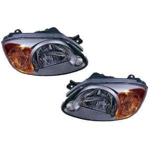  Hyundai Accent Replacement Headlight Assembly   1 Pair 