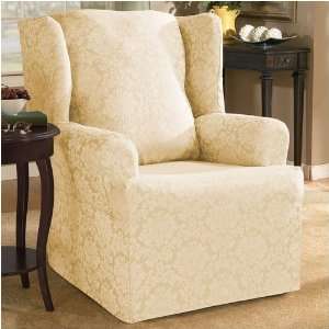   Fit 047293 Normandy Wing Chair Slipcover (T Cushion)