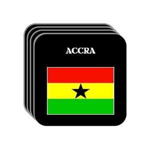  Ghana   ACCRA Set of 4 Mini Mousepad Coasters 
