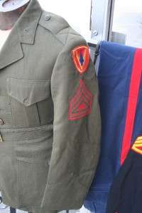 WW2 USMC Marine Corps Uniforms 5th Marine DivisionIDD  