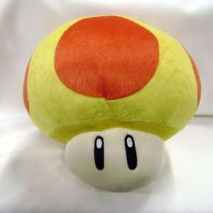  Mario Bro. 6 inch Mega Mushroom Plush Toys & Games