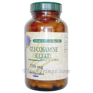  Glucosamine Sulfate 750 mg 80 Capsules Health & Personal 