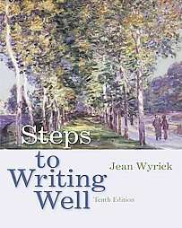 Steps to Writing Well by Jean Wyrick 2007, Paperback  