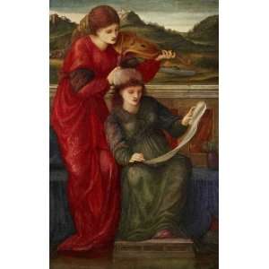     Edward Coley Burne Jones   32 x 52 inches   Music