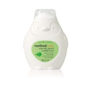 Method Home Care Squeaky Green Baby Bubbly Bath Rice Milk & Mallow 10 