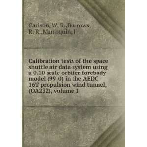   , (OA232), volume 1 W. R.,Burrows, R. R.,Marroquin, J Carlson Books