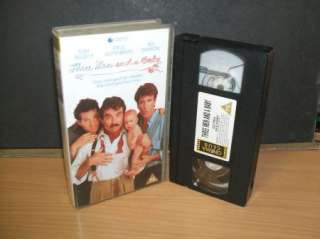 Three Men And A Baby   Tom Selleck   VHS PAL Video  