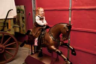 MECHANICAL COIN OPERATED HORSE CHAMPION ARCADE THEMED MUSEUM MADE 