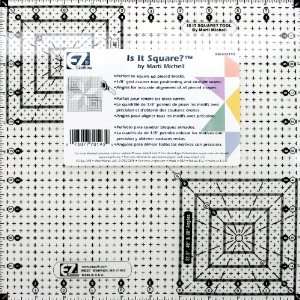 EZ Quilting 882670193 Is It Square, Acrylic Tool Arts 