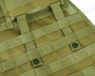 Airsoft Tactical Molle Plate Carrier Vest   Tan  