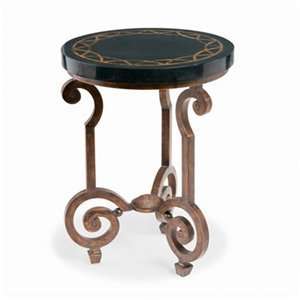   Furniture 556 122 Connery Chair End Table, Antique