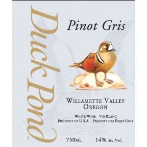  2009 Duck Pond Willamette Pinot Gris Oregon 750ml Grocery 