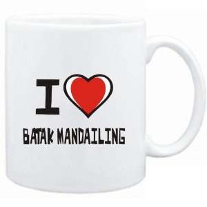  Mug White I love Batak Mandailing  Languages Sports 