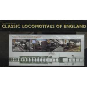 Royal Mail Mint Stamps From the Uk   Classic Locomotives of England