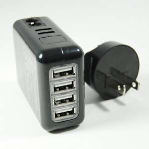  Cosmos ® 4 Port Wall to USB Travel A/C Power Adapter 