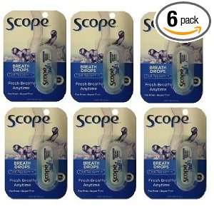  Scope Breath Drops Cool Peppermint 3.7 mL 6 PACK Health 