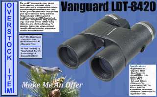 Vanguard LDT 8420 8x42mm Fully Multi Coated Binoculars With Bak 4 Roof 