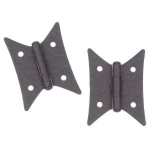  Iron Hammered Butterfly Hinges