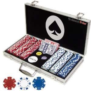   Quality Maverick 300 Dice Style 11.5g Poker Chip Set   Retail Ready