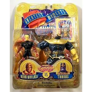    Marvel Greatest Moments Adam Warlock VS. Thanos Toys & Games