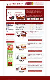 Garden Tiller    Affiliate Wordpress Review Website  